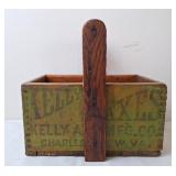 Kelly Axes Primitive Wood Crate