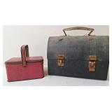 Vintage Lunchbox & Metal Tin w/Lid