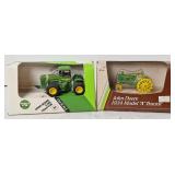 2 John Deere Die-Cast Tractors