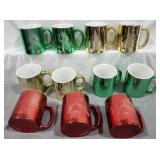 Christmas Coffee Mugs, (11)