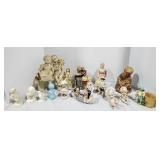 Figurines, Resin, Porcelain, Glass