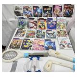 Wii Games (21) & accessories
