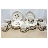 Strawberries & Cream China pieces