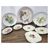 Decorative Plates, some handpainted