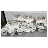 Christmas China & Drinking Glasses