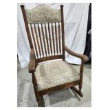 Oak Antique Rocking Chair,