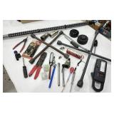 Automotive tools, fuses, tire iron