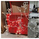 Lighted Reindeer Outdoor Decorations
