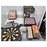 Games, Jenga, Dart Board, Twixt