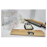 Rolling pins, Trivet, Corn Cutter,