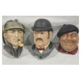 Bossons England  Holmes, Watson, Pierre