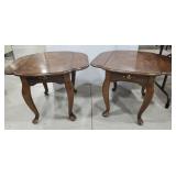 End Tables - 2, drop leaf edges, drawers