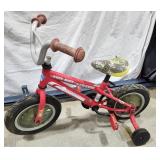 Bicycle & training wheels, Paw Patrol, Ruff Ruff