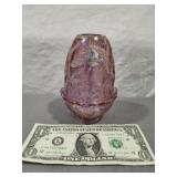 Fenton Fairy Lamp, Lilac in color, 6" tall