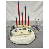 Christmas Candle Lights - vintage, working