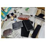 Boxes, jewelry, Fishing lures, hardware