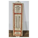 Muncie Star Thermometer - vintage