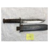 USN MK2 RC.C WWII Knife 6 3/4' Blade