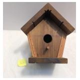 Handmade Cedar 'natural' Birdhouse 9'x7.5'