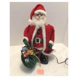 Fiber Optic Santa Musical 15'