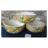 Arnel's 3D Mushroom Soup Mugs set of 6
