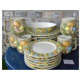 Arnel's 3D Mushroom Dinner Set for 6