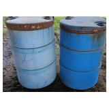 Plastic 55 Gallon Drums