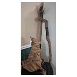 Harry Potter Sorting Hat & Snake Walking Stick