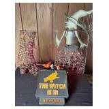 Witch, Boot and Witch Sign