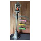 Halloween Lamppost Lighted