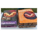 9 Spooky Eyes Window Light Sculpture