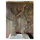 4ft. Lighted Wicker Trees