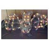 Lighted Halloween Bat