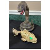 Striking Snake/ Skeleton Piranah