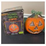 Halloween Fiber Optic Pumpkin
