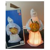 Fiber-Optic Ghost with Jack-O-Lantern