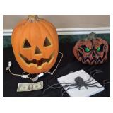 Jack-o-lanterms & Spider