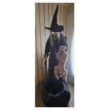 Cauldron Cat-tastrophe With Fog Witch