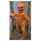 Animatronic Pumpkin Head Sam w/ Two Heads