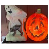 RARE Ghost Tombstone/Jack-O-Lantern