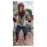 Animated Snarling Werewolf