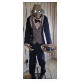 Butler Greeter Life Sized Animated Decor