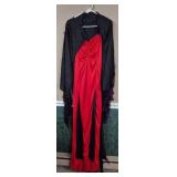 2 Halloween Costume Dresses, 2 Gloves, Hat