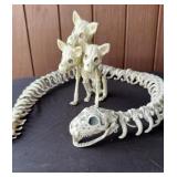 3 Headed Dog Skeleton/Snake