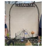 Welcome Arch/Metal Gate/Cat/Witches Boot