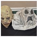 Unexpected Ghost Latex Mask