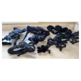 9 Black Spider Props