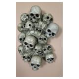 Rotating Skulls Animated Hanging Decoration