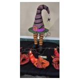 Lighted Witch Decor