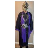 Purple Skull Warrior Costume